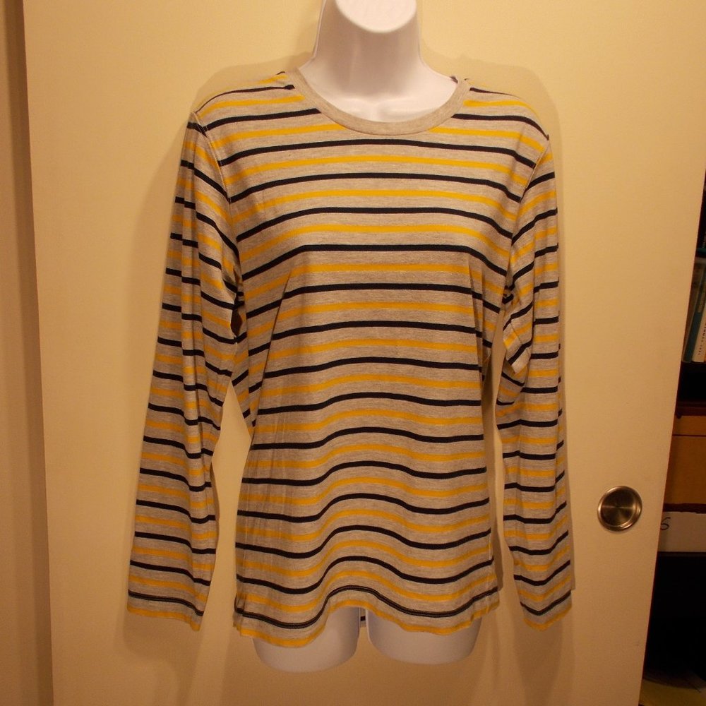 Long-sleeve top Black/Yellow/Grey